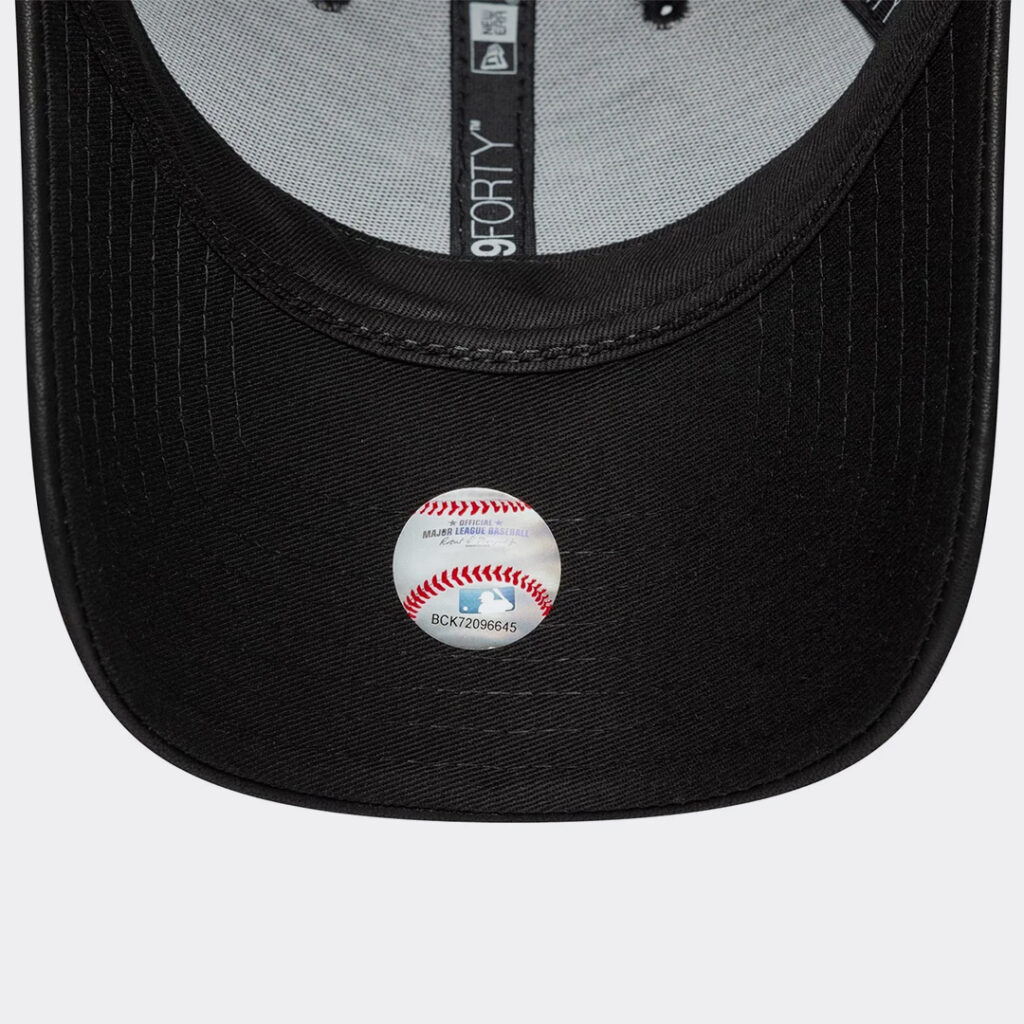 new-era-new-york-yankees-womens-mlb-pu-black-9forty-cap-60771751-3