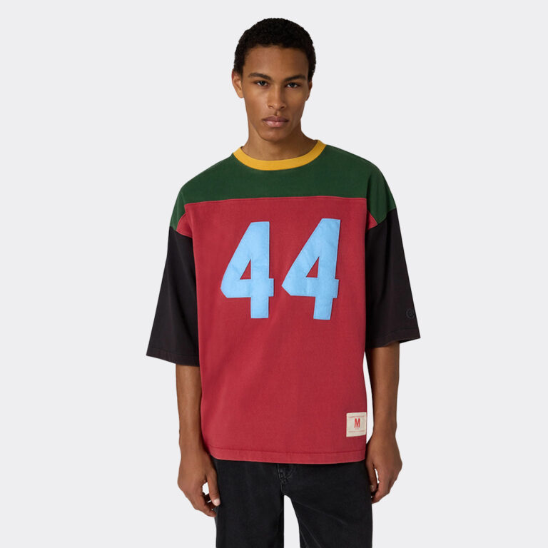 champion-men-s-3-4-sleeve-football-inspired-t-shirt-time-capsule-222337-rs014-red