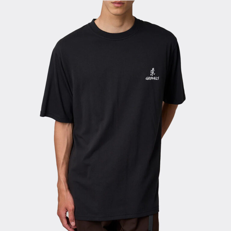 gramicci-one-point-logo-tee-g4su-t096-black-1