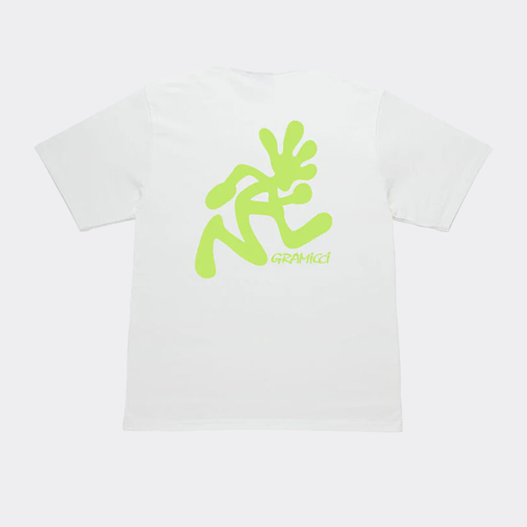 gramicci-running-man-tee-g6su-t107-white