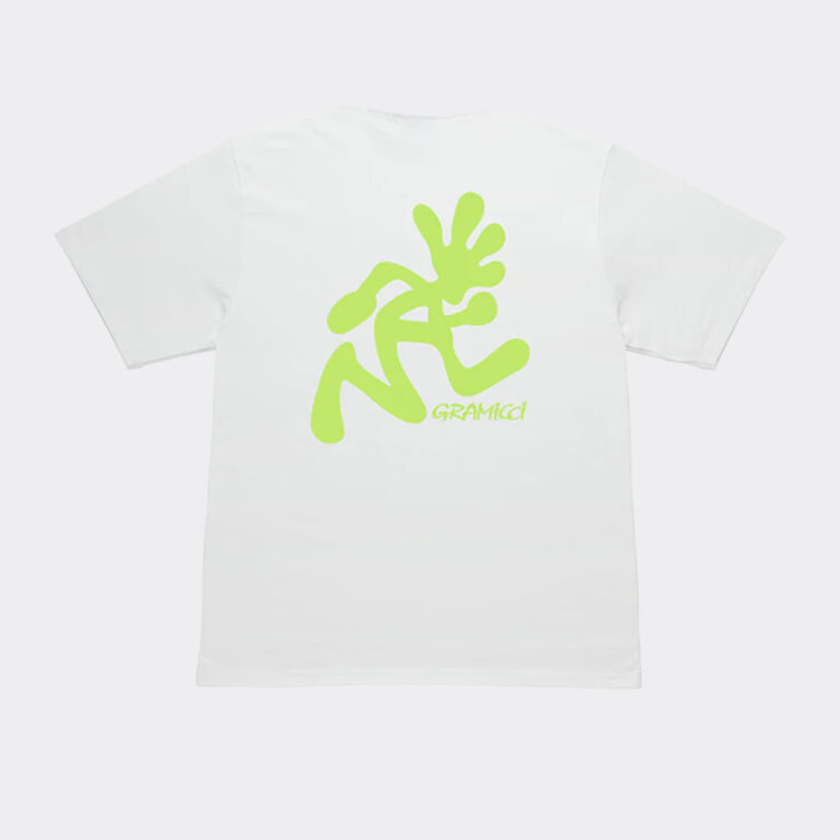 gramicci-running-man-tee-g6su-t107-white