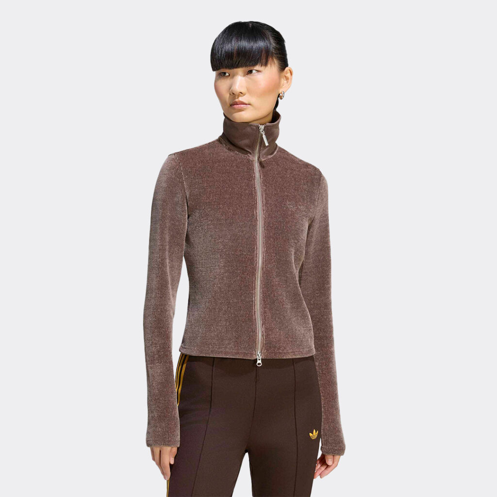 adidas-prem-ess-chenille-zip-up-track-cardigan-lf6540-earth-strata
