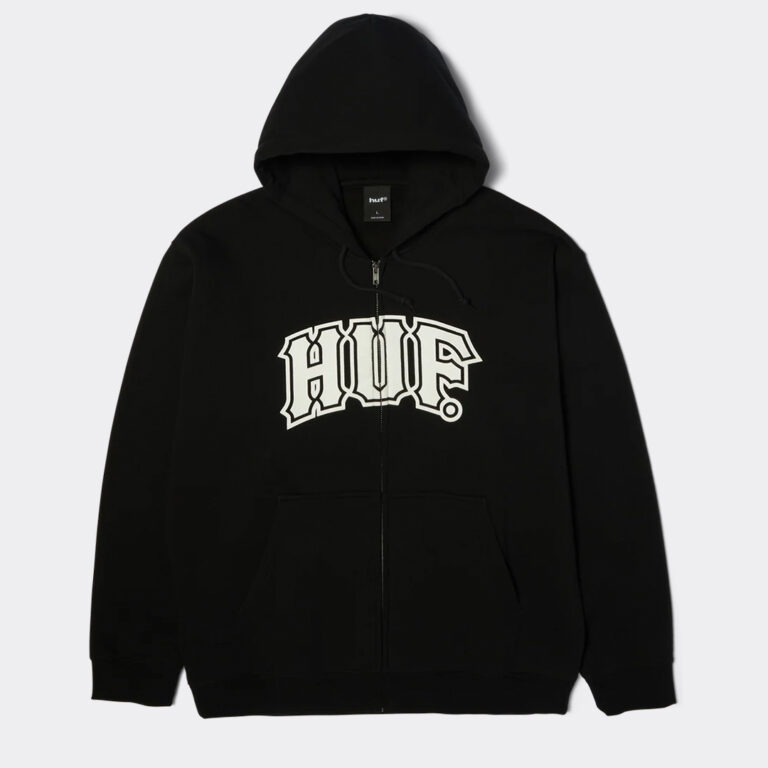 huf-classic-arch-full-zip-hoodie-pf00844-bkwht