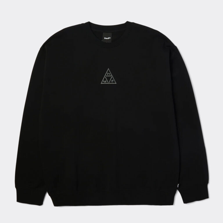 huf-triple-triangle-embroidered-crewneck-sweatshirt-pf00845-bkgry