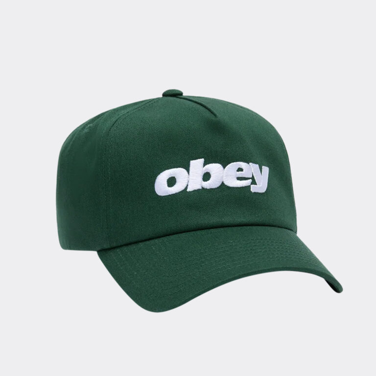 obey-delta-5-panel-snapback-100490146-pog-posy-green