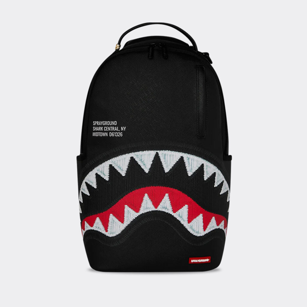 sprayground-shark-central-black-embroidered-shark-dlxsv-backpack-b9629